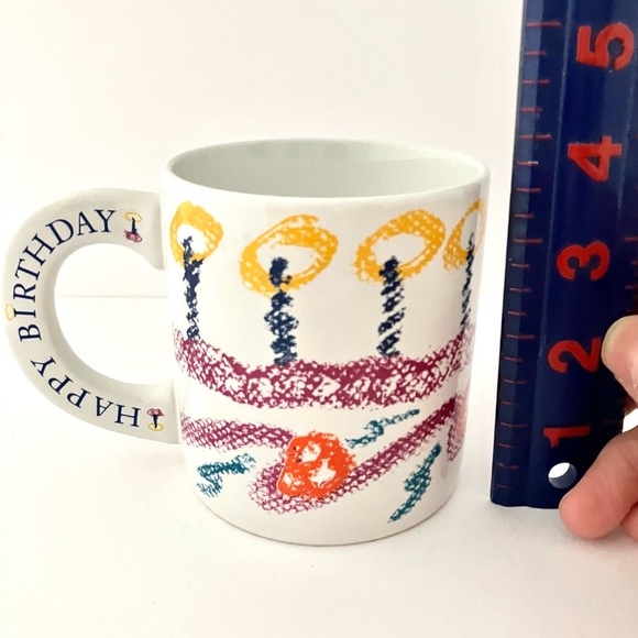 HAPPY BIRTHDAY Coffee Cup / Mug by Applause, y2k - Picture 5 of 8